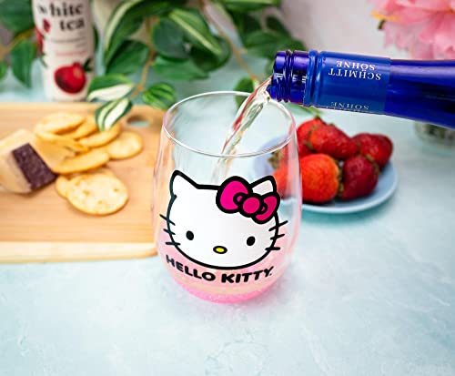 Verre à vin Hello Kitty le cadeau idéal en forme de goutte d'eau