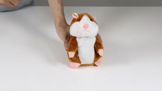 Criceto Parlante Di Peluche - Giocattolo Interattivo Che Ripete La Voce 1084981