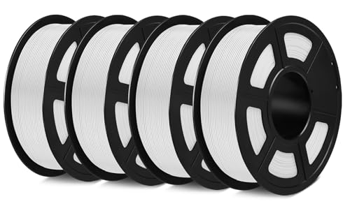 SUNLU PETG Filament 1.75mm 4KG Bundle, Less Stringing and Good Layer Adhesion,...