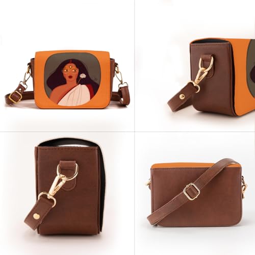 Image of Kalankit Rakhi Gift Hamper For Sister | Rakhi Gift For Girls, Sling Bag For Women, Travel Crossbody Bags, Stylish Cross Sling Bags for Woman | Rakhi Gifts For Sister, Gifts for Rakshabandhan