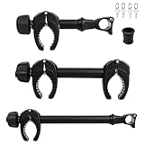 Porte vélo de montage sur cadre, bras de support pour 1er vélo, porte vélo avec attache pour vélo, fermeture sécurisée et antivol lors des déplacements. (25+32+45cm Longueur(3 pièce))