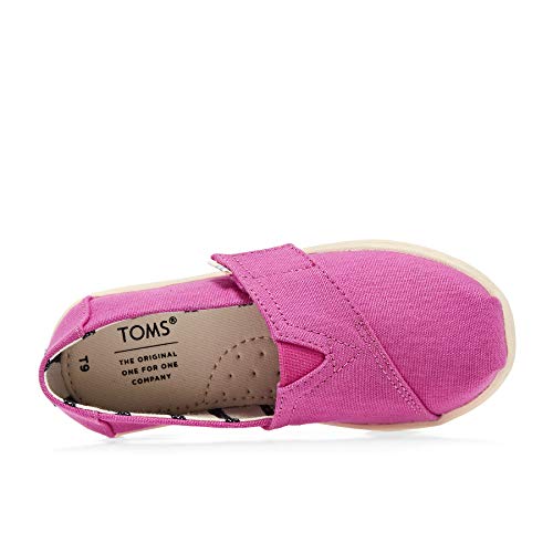 Toms Girl's Alpargata (Toddler/Little Kid) Pink Canvas 7 Toddler M #TOP3