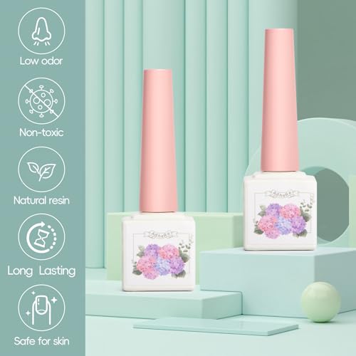 Esmalte de uñas de gel de ojo de gato Adhere de 12 ml para solucionar las uñas opacas y sin brillo 6