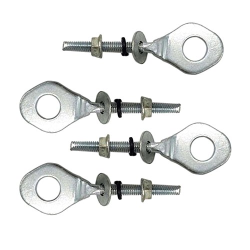 WPHMOTO 2 Pair Chain Axle Adjuster for 50cc 70cc 90cc 110cc 125cc ATV