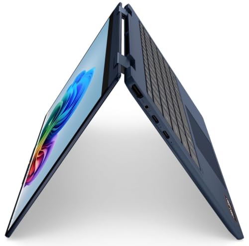 Image of Lenovo IdeaPad 5 2-in-1 Laptop 2026, 14 inch WUXGA Touchscreen, AMD Ryzen AI 7 445 (Beats 7730U), Custom 16GB / 32GB DDR5 RAM, 512GB / 1TB PCIe SSD, FHD IR Cam, Wi-Fi 7, Pen Gen 2, Copilot Win 11 Home