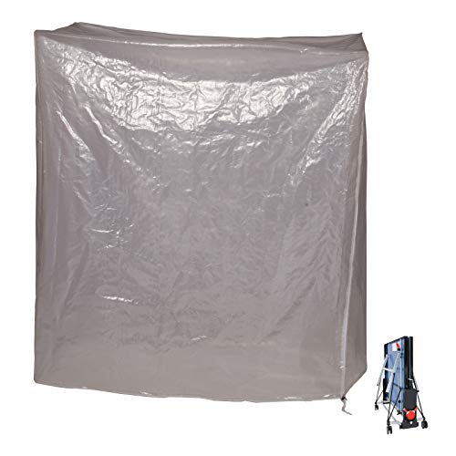 Preisvergleich Produktbild Laneetal Schutzhaube Tischtennisplatte Schutzhülle Gartenmöbel PE Abdeckplane Bankabdeckung 182x160x55cm Transparent