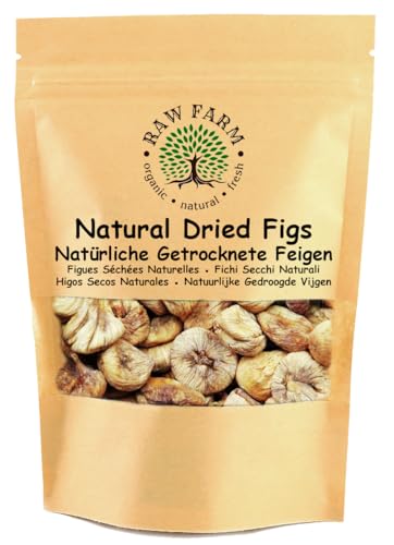 Raw Farm - Fichi Secchi 1 kg - Senza Zuccheri Aggiunti, Non Pastorizzati, 100% Naturali