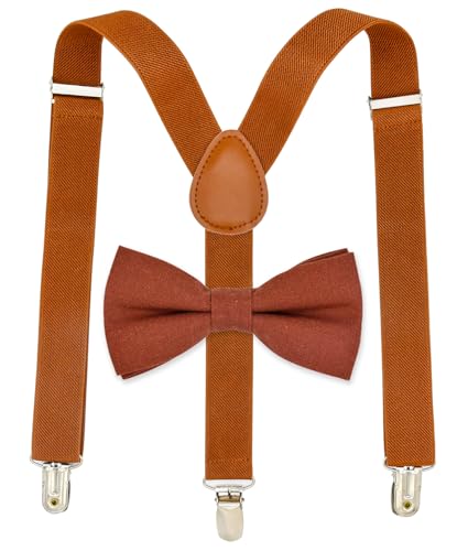 Bow Tie with Suspenders Set