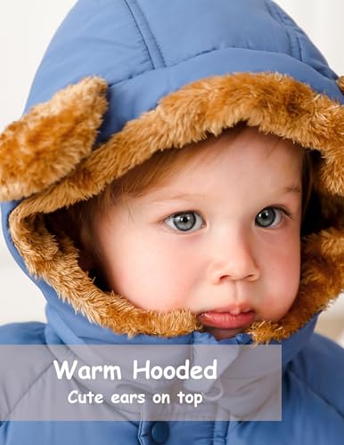 Image of BFUSTYLE Baby Coat 6M-5T Winter Clothes Toddler Boy Girl Jacket with Hood