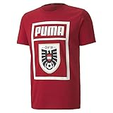 0 PUMA Öfb DNA tee Camiseta, Hombre, Chili Pepper, L