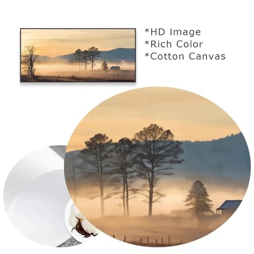 Art mural Blue Ridge Mountains impression sur toile de qualité