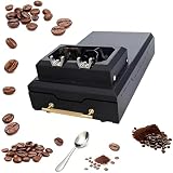 HuanSebesity 300rpm Automatic Espresso Cleaner Machine,Heavy-Duty Electric Puck Sucker,58mm Portafilter Deep Cleaning System with Dual Scrapers & Brush Head,Ideal for Cafés & Home Baristas‌