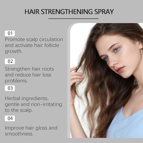 Spray fortalecedor de cabello con aceite de jengibre 1.69 oz miniatura 5