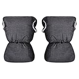 Fazvncv Kinderwagen Handwärmer Handschuhe Kinderwagen Handwärmer Muff Fäustlinge Winddicht Spritzwassergeschützt Handmuffs für Kinderwagen
