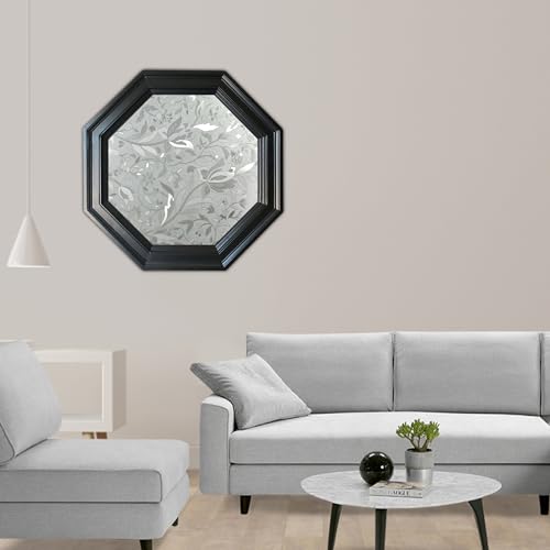 Película para ventana octagonal floral Autotech Park miniatura 3