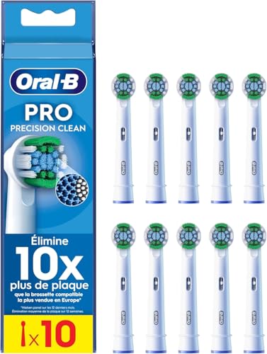 Oral-B Pro Precision Clean Brossettes pour Brosse à Dents, Pack de 10 Unités