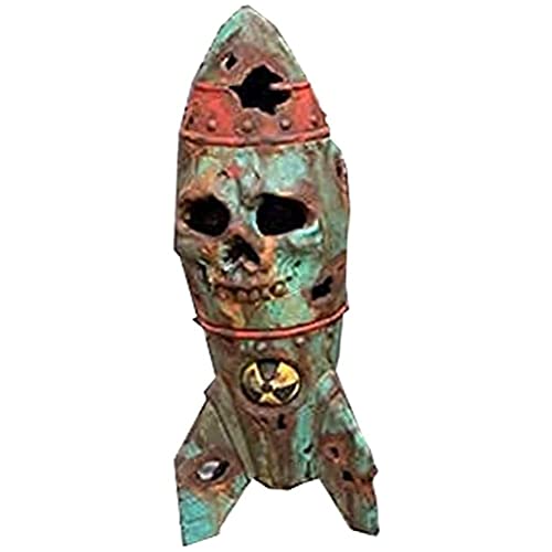 Ububiko Petite Décoration De Tête De Guerre Nucléaire La Bombe Crânienne pour Cour, Jardin, Maison, Bureau, Accessoire De Décoration De Fête d'halloween De Créativité