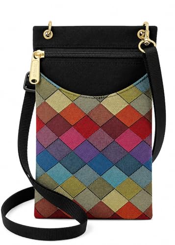 Danny K. Women's Handmade Tapestry Crossbody Purse