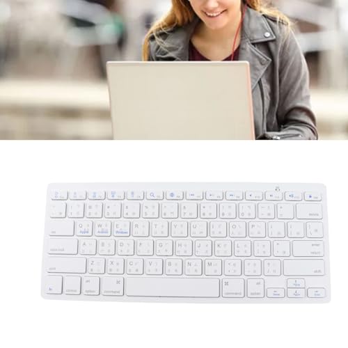 Teclado Bluetooth inalámbrico interruptor de tijera QWERTY para tableta 5