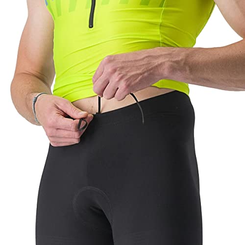 Calza Ciclista Castelli Tri Premio Speed Short Negro XL miniatura 4