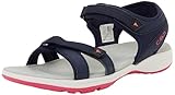 CMP Adib Wmn Hiking Sandal, Sport Mujer, Black Blue, 42 EU, negro y azul, 42 EU