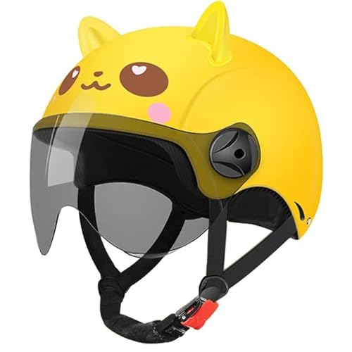 Casque moto enfant ouvert idéal pour les trajets quotidiens en scooter électrique et cyclomoteur