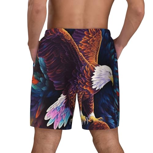 Evita rozaduras con los pantalones cortos de natación transpirables Flying Eagle de playa 7
