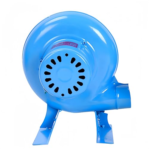 80W 110V Electric Air Mover Blower Fan, Wood Stove Furnace Blower Fan, Blacksmith Forge Chimney Centrifugal Fan with Switch for BBQ Grilling Variable Speed Fan - Thumbnail 6