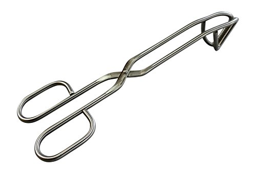 Grillzange Bratwurstzange 24cm Edelstahl