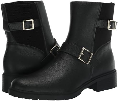Anne Klein Women's Flori Fashion Boot, Black, 10 | Image 6