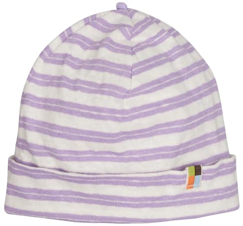 loud + proud Mütze Streifen mit Leinen, aus Bio Baumwolle, GOTS...