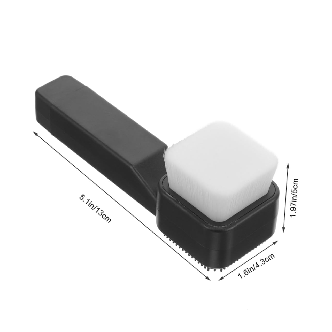 SHERCHPRY 2 Pcs Double Sided Face Washing Brush Soft Facial Cleansing Tool with Long Handle for Deep Cleaning and Exfoliation for All Skin