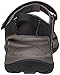 Teva womens W Verra Sandal, Black/Grey, 8.5 US