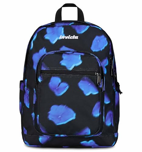 Sac à dos Invicta Jelek bleu 34 l avec poche pour PC et gourde intégrée