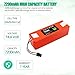 Upgraded 7200mAh 14.4V Battery Compatible for Roborock S4 S5 S6 S7 Q7 Max S50 S60 S70, T4 T6 T7 T60 T65, for Xiaowa E20 E25 C10, for Xiaomi Mijia/Mi 1st and 2nd Gen Robot Vacuum Battery Replacement