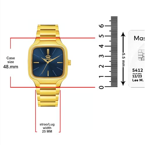 Image of LIMESTONE Classic Series Men Analog Watch - Stainless Steel Mesh Strap with Elegant Dial & Roman Numerals | Quartz Wristwatch for Casual & Formal Wear