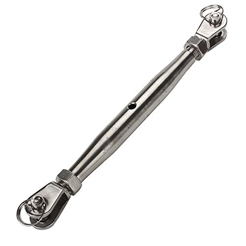 Tensor para cuerda de acero inoxidable 304 M12 con cuerpo cerrado y quijada miniatura 2