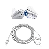 Moondrop Blessing3+Free DSP in-Ear Earphones 2DD+4BA Hybrid USB-C Earphone Upgrade Cable