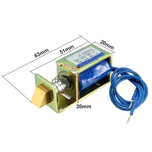 Solénoïde électroaimant pour fabriquer une serrure connectée maison