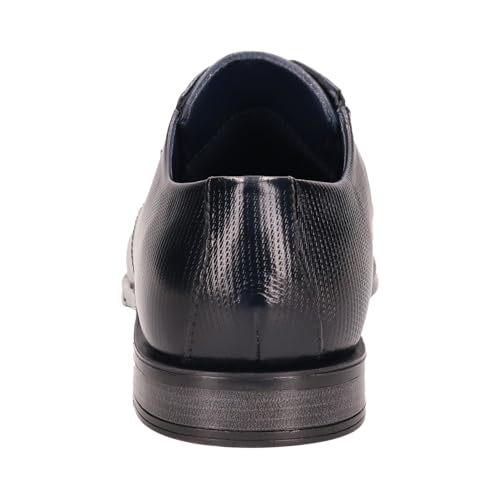 bugatti Herren Businessschuhe, Männer Schnürer,lace-up Shoes,Low-tie,schnürschuhe,Anzugschuhe,Budapester Style,Office,Dark Blue (4100)… – Ansicht 3