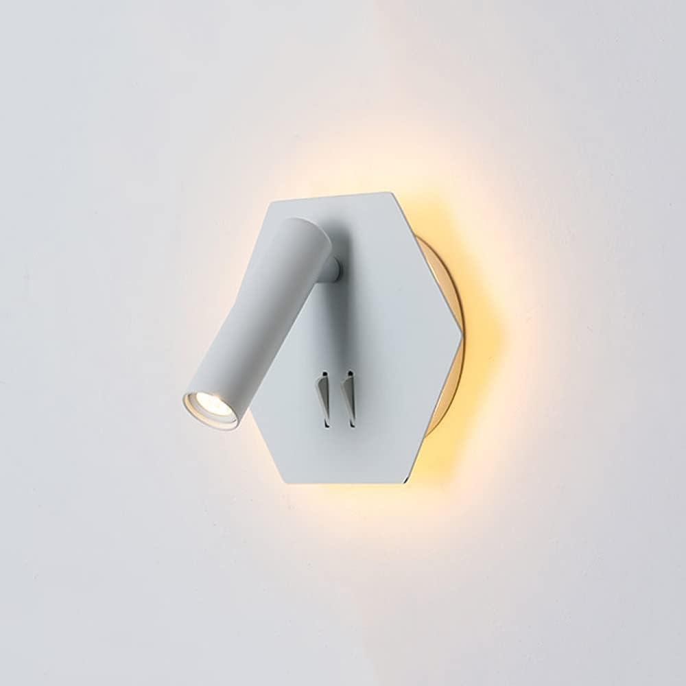 VDOQTLJT Wall Sconces LED Light ngoom Reading Adjuable Headboard Lamp 3000K Mount Spotlight r g Room
