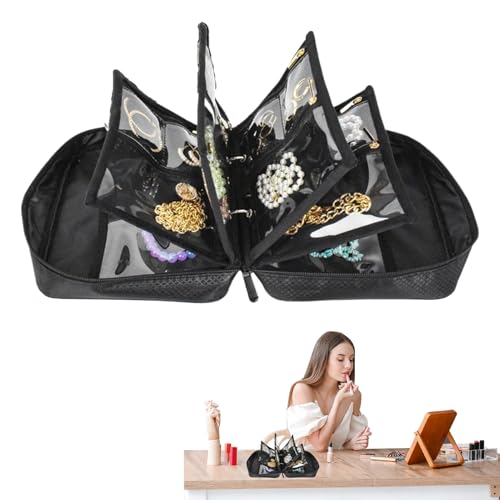 Boîte à bijoux multifonctionnel de voyage idéale pour offrir aux filles - 2