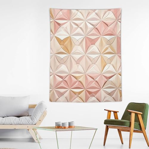 Tapiz de pared estético melocotón para decorar tu dormitorio universitario