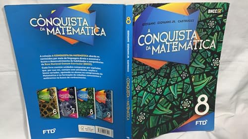 A CONQUISTA DA MATEMÁTICA - 8º ANO [Portuguese_brazilian] 8596023542 Book Cover