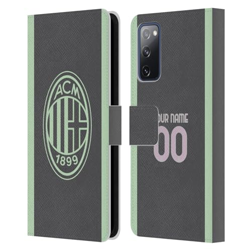 Coque Samsung S20 FE 5G AC Milan Protection Portefeuille Personnalisable