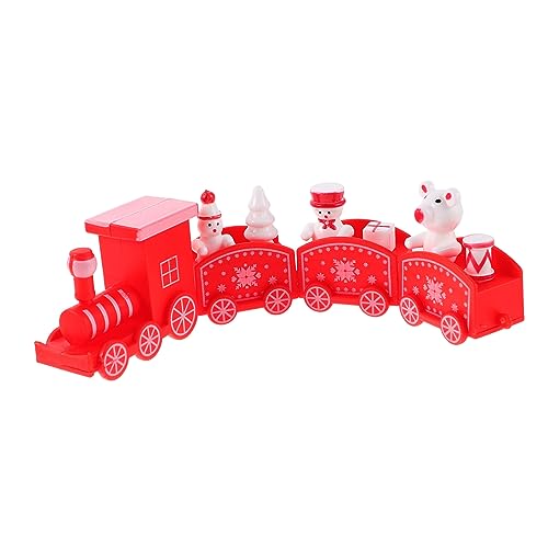 KOMBIUDA Christmas Train Mini Decor Toddlers Christmas Decor Christmas Train Christmas Decoration