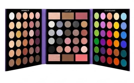 Pretty 2 Eyeshadow Palette, 86 Colors All-in-One Makeup Kit, Glitter Matte Shimmer, Long Lasting Professional Cosmetic Set-image-32