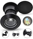 Earl Diamond Solid Brass Large Peephole for Front Door 220 Degree Door Viewer Security Peek Peephole...