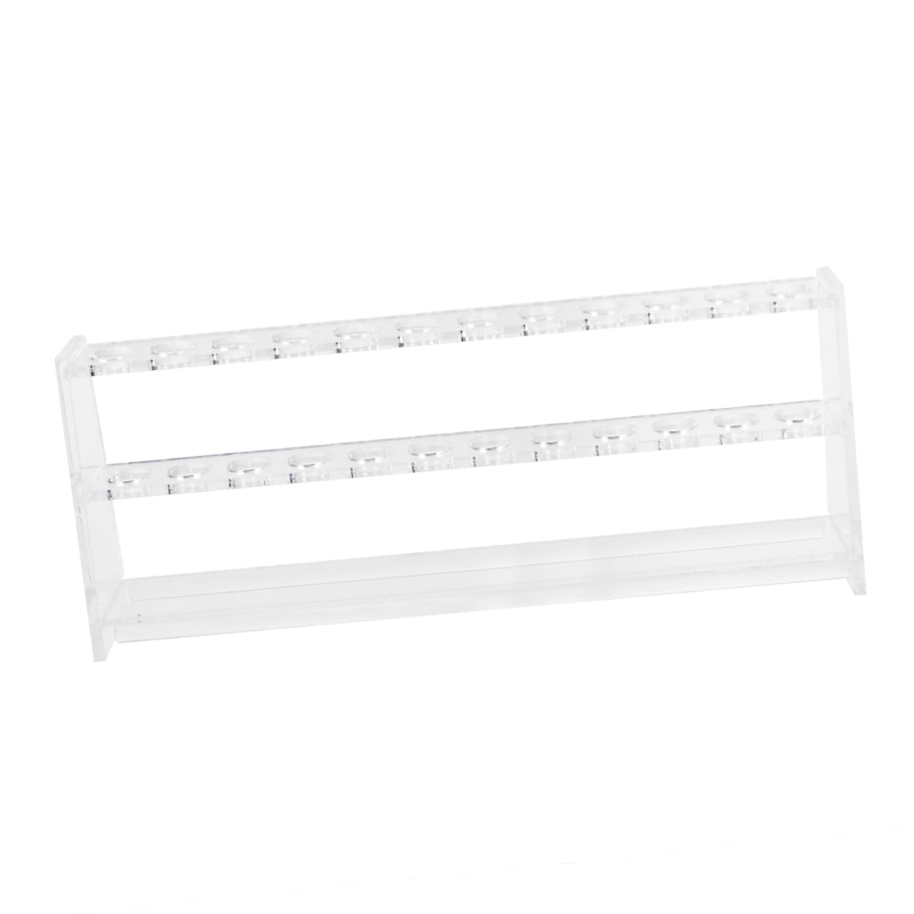 Ciieeo 2 Set per Provette Trasparente Design Smontabile per Laboratorio Scolastico Accessorio Pratico e Stabile per La Pulizia e Organizzazione