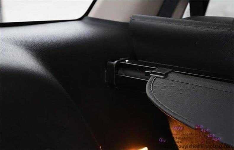 Cubierta de carga retráctil para Ford Edge de 2009 a 2014 con función de protección 6